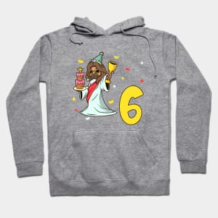 I am 6 with Jesus - kids birthday 6 years old Hoodie